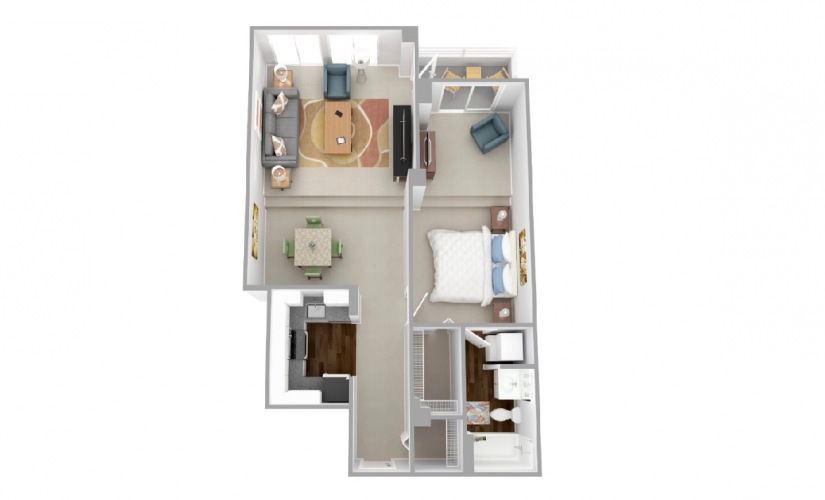 Beacon Apartment Floor plan