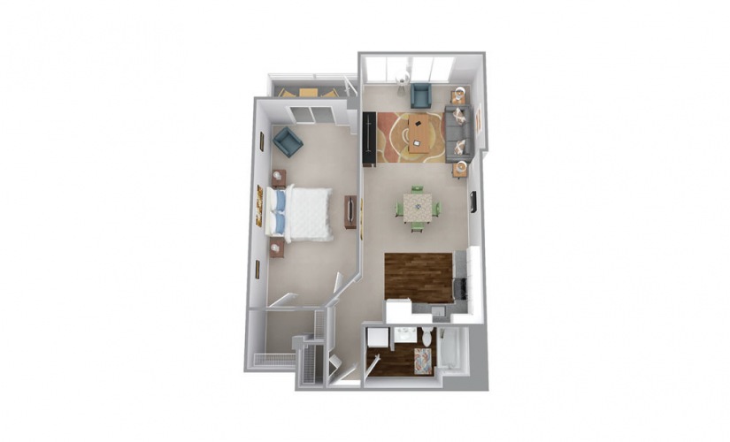 Studio, 1 & 2 bedroom apartments for rent at The Bixby.